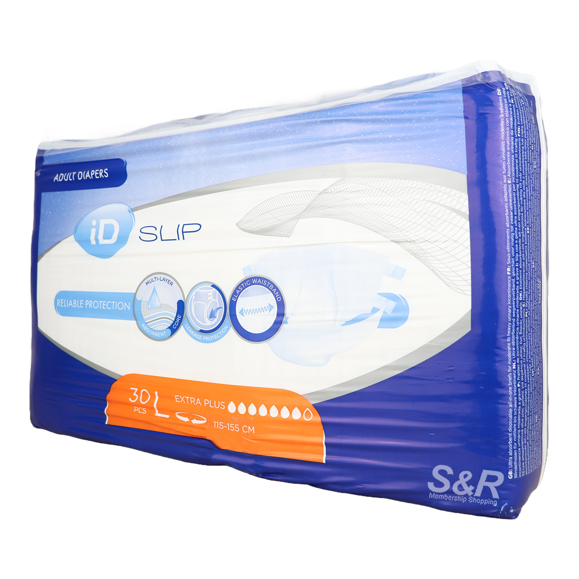 ID Slip Adult Diapers Large 30pcs